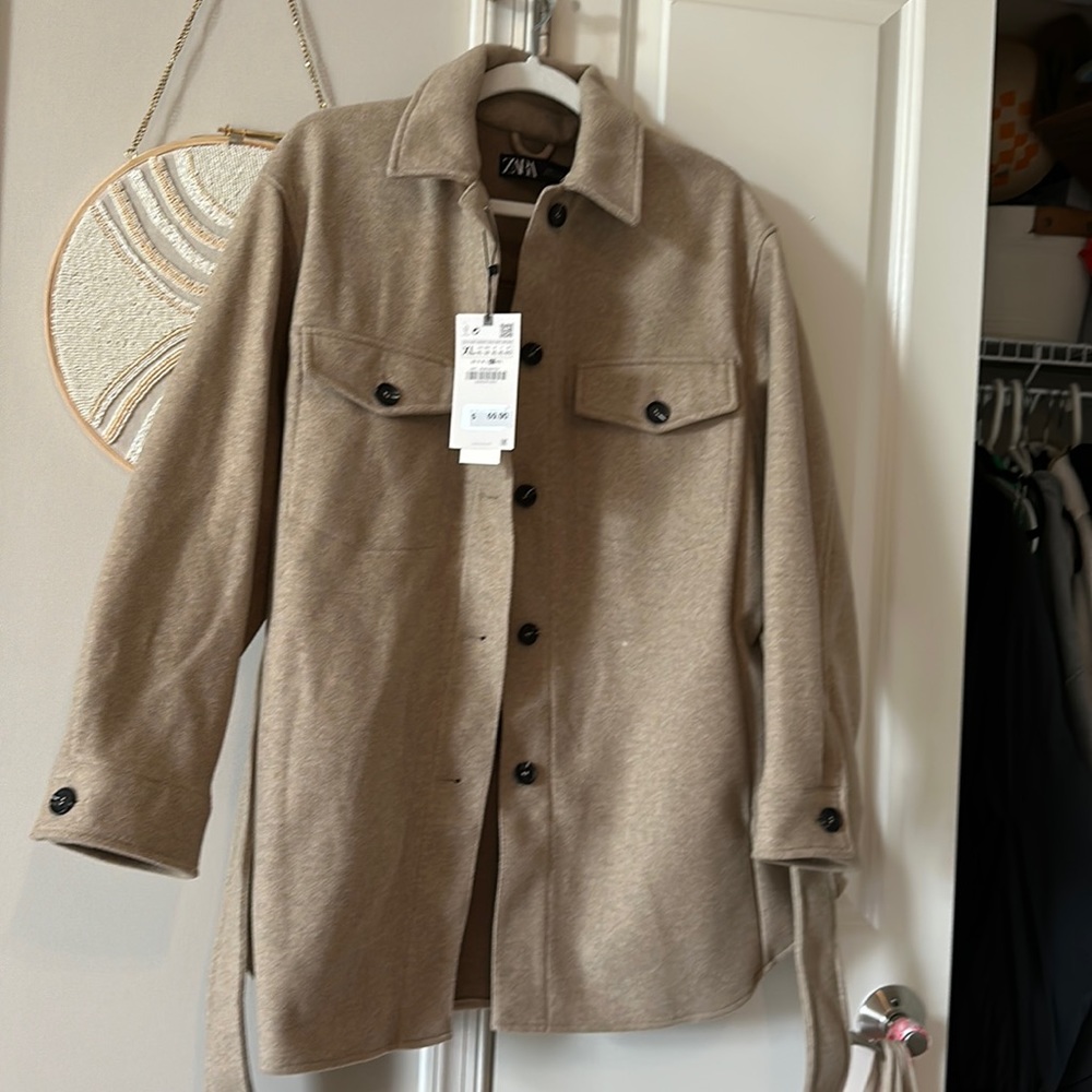 Zara peacoat